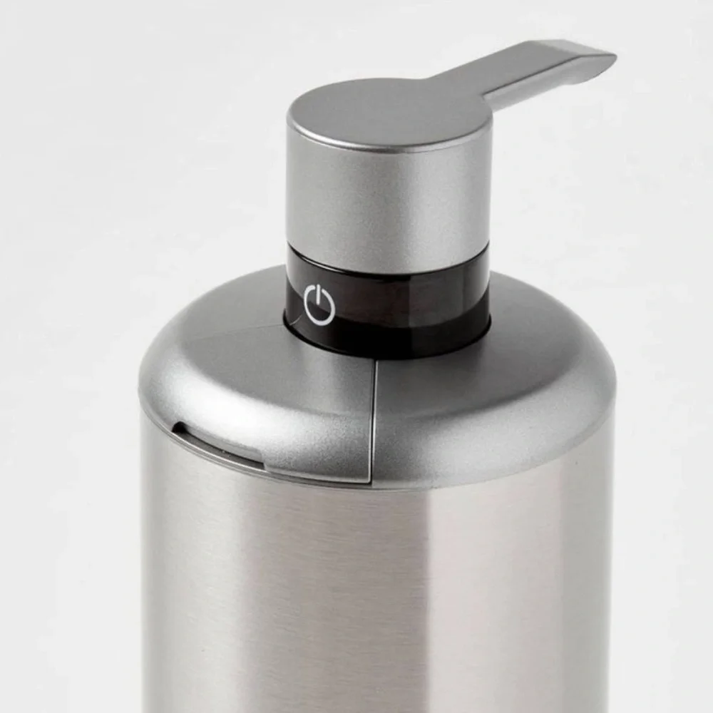 THRESHOLD NWT touchless, stainless steel soap pump